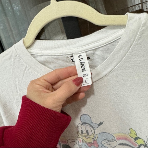 Vintage disney mickey mouse & friends graphic tee short sleeve crewneck donald - Picture 6 of 8